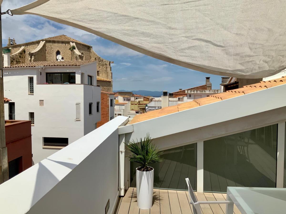 Duplex Can Quim, Terrace Boutique Apartment L' Escala Bagian luar foto